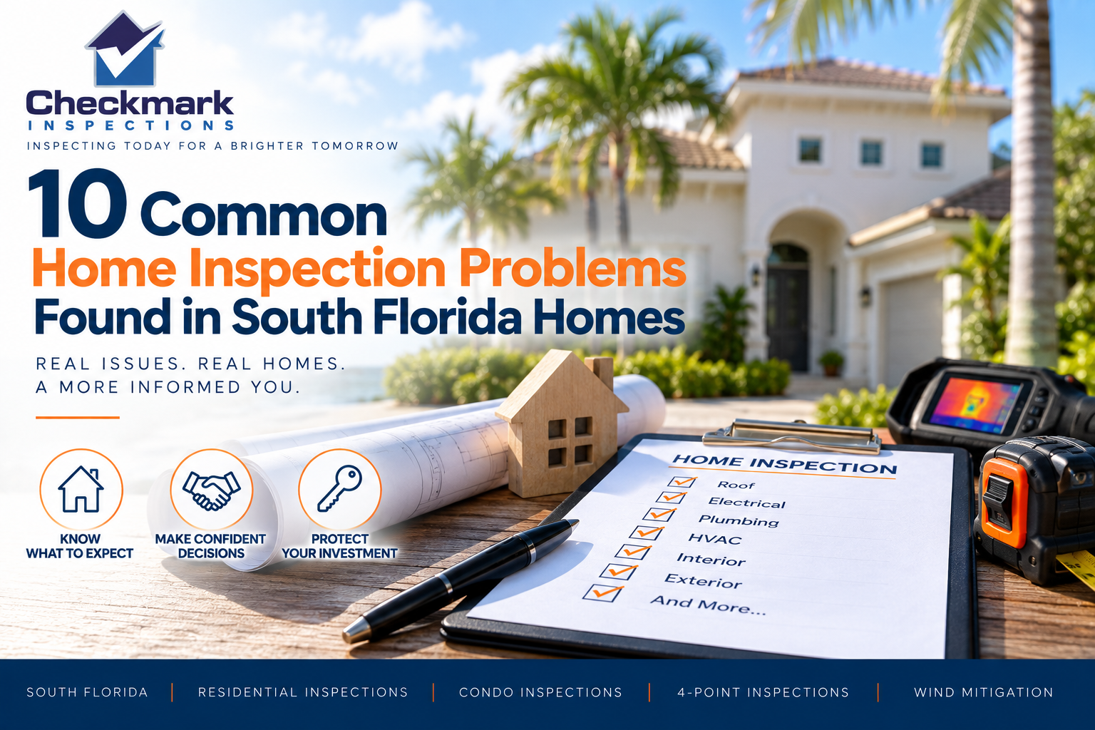 You are currently viewing 10 Common Home Inspection Problems Found in South Florida Homes