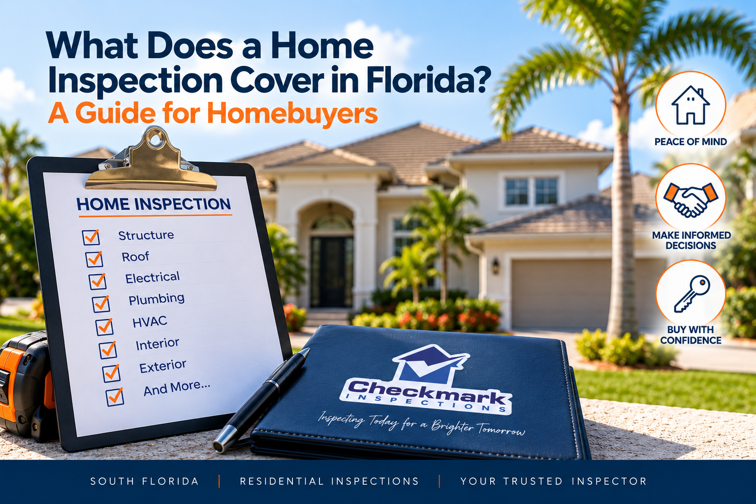 You are currently viewing What Does a Home Inspection Cover in Florida? A Guide for Homebuyers